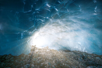Obraz premium Glacier Cave