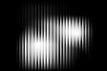 Abstract vertical light streaks and glowing orbs against a dark background creating a futuristic or technological feel