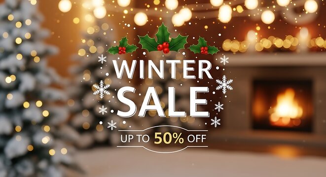 Cozy winter sale with up to 50 percent off