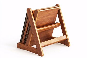 Antique wooden books cabinet 