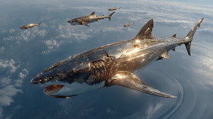 Sci Golden Sharks Atmosphere High