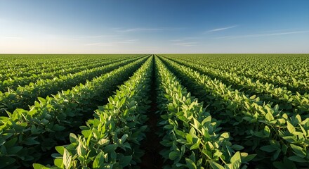 Soybean plantation