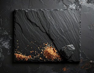 Walnuts on Concrete Surface