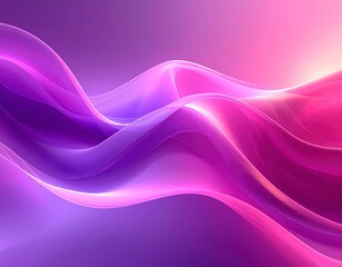 Colorful Abstract Light Waves Background. Generated image