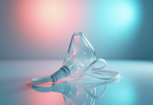 Breathing Aid Oxygen Mask Clinical Quality Respiratory Relief Apparatus Health Essential