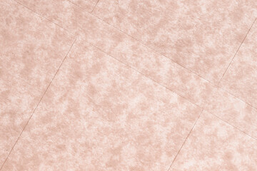 Pastel pink paper background with diagonal perforation lines and soft cloudy texture. Stationery texture, minimalist design or layout template, copy space