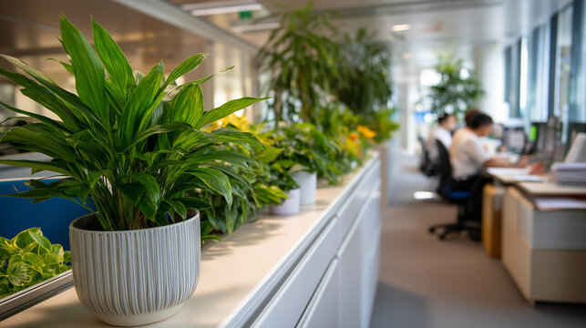 Employee satisfaction through equilibrium support soft workplace imagery flexible schedule wellness productivity enhancement programs staff contentment foundation with copy