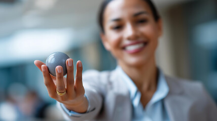 Balancing mechanism wellness illustration unfocused background professional personal parity symbolism lifestyle harmony visual career health equilibrium representation with