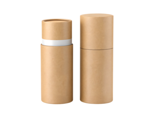 Isolated vector illustration of blank cosmetic plastic bottles and a colorful perfume container