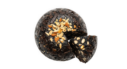 Intricate abstract sculpture with vibrant mosaic details