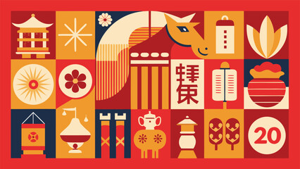 Obraz premium a-vertical-vector-illustration-for-a-japanese-new- (1).eps