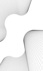 Modern building. Architectural background 3D illustration