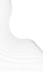 Modern building. Architectural background 3D illustration