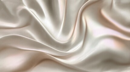 Naklejka premium Smooth Elegant Satin Fabric with Soft Drapery and Light Reflection