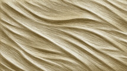 Textured Waves in Soft Golden Tones for Elegant Backgrounds