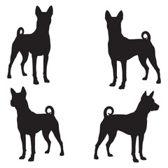 Thai Ridgeback silhouettes
