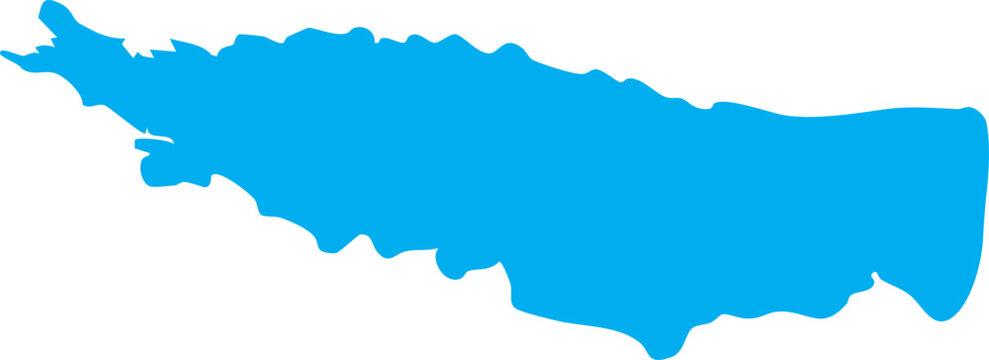 Oneida Lake New York Map Editable Vector