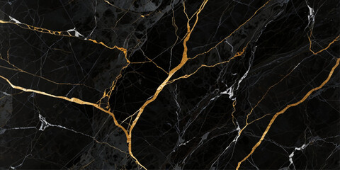 Black and gold marble floor wall texture background. Luxury golden black marble design for wedding invitation card, cover, packaging , fashion vector template  Natural black marble texture 
