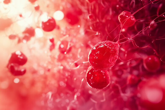 Red blood cells in blood