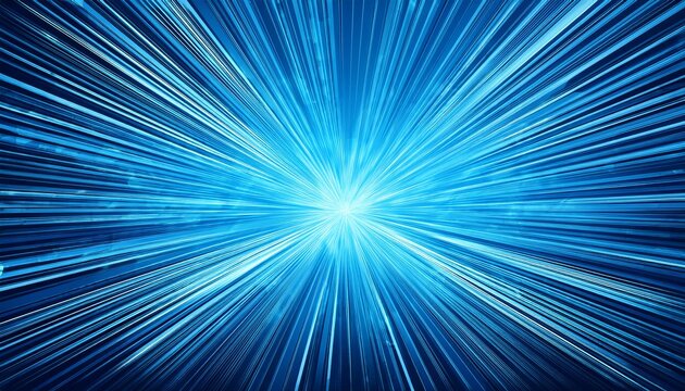 Blue Comic Book Cover Design Concept