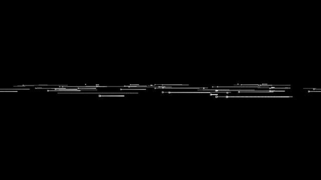 Abstract Circle And Line Hud Technological Futuristic Elements.Particle Data Background Future Design. Animated Callout Lines For Text, Data. Hud Elements On Isolated Black Background
