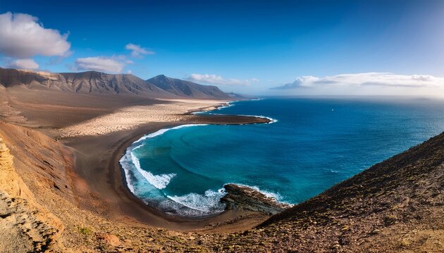 High View From La Restinga Beach In Th South Of El Hierro Canary Island