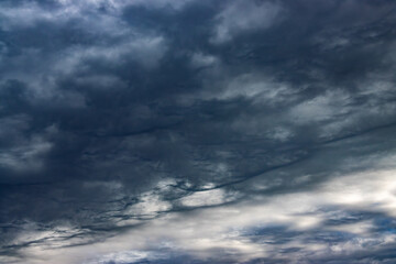 storm clouds in the sky