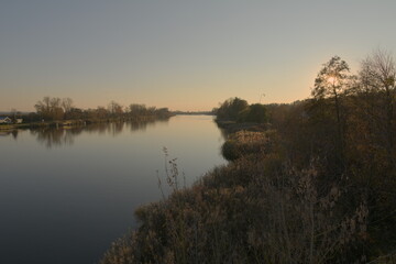 Odra River, Odra, river, transport, water, nature, 