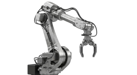 Modern Industrial Robotic Arm for Advanced Manufacturing Automation