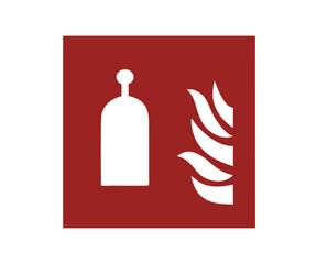 ISO 7010 F014 Remote release station sign. Fire fighting equipment signal pictogram vector design and illustration.
