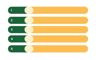 Illustration design template element option choice