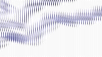 Ribbed glass background with refraction effect. Reeded glass with abstract shapes. Abstract background