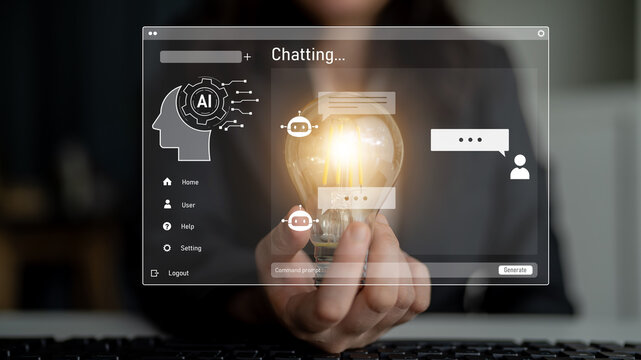 AI image generator interface enables image, AI, and generator process by converting user prompt into visual content using intelligent algorithms Latch