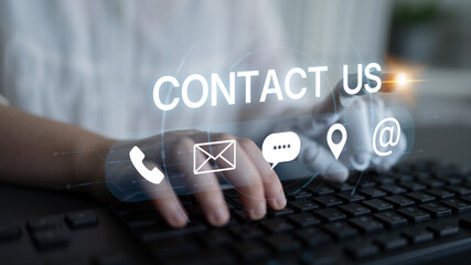 An AI assistant manages multiple communication channels for customer service. This automated contact system provides support via chatbot, email, and phone for instant user help. Fermion