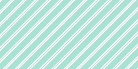 Green diagonal stripe pattern background. Green candycane pattern background. Green stripes seamless pattern. Seamless patterns with green candy, perfect for Christmas design and digital projects.