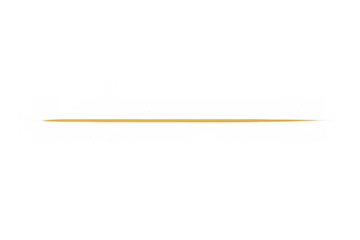 Yellow horizontal line graphic with simple design, minimal element, and transparent background for overlay effects