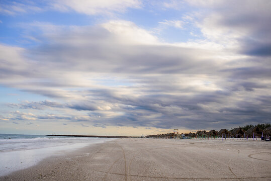 Atardecer en la playa