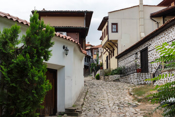The old town of city of Plovdiv, Bulgaria
