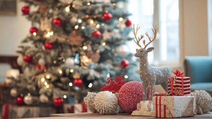 Joyful New Year with lovely decor!