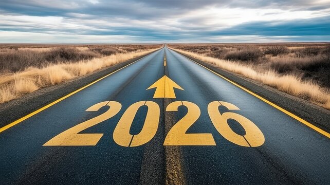 Happy New Year 2026 Road Ahead
