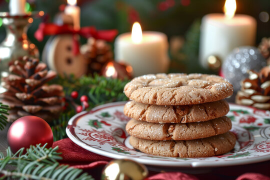 Crunchy Neapolitan roccoco cookies infused with almonds and warm spices.