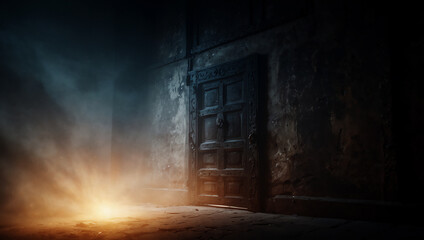 古い城門　AI生成素材