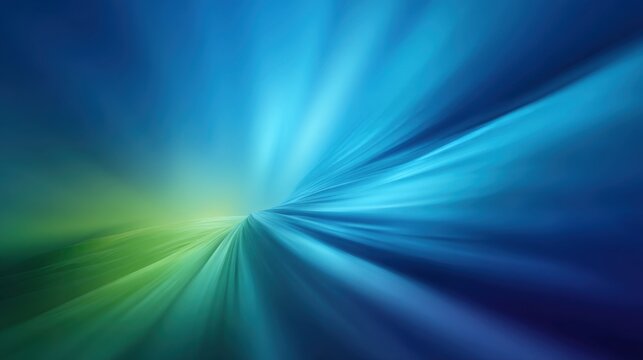Abstract Blue and Green Gradient Background with a Sense of Motion and Depth for Creative Projects and Design Applications - Powered by Adobe