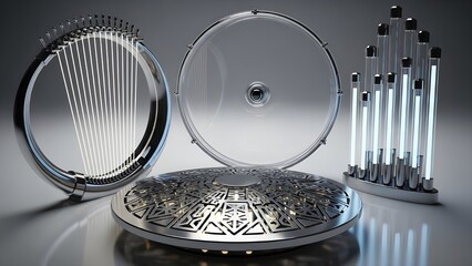 Futuristic Concept Music Tools