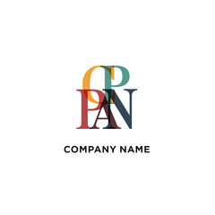 Colorful CPAN Logo Design for Company Branding and Identity.