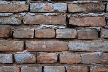 Close brick wall texture background