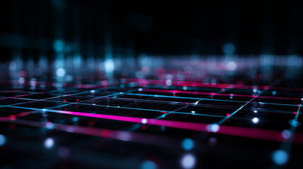 Abstract digital network illustrating complex data flow, interconnected systems, and the dynamic future of technology and advanced IT infrastructure