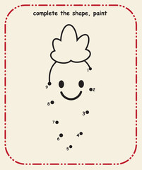 Simple Line Tracing Sheet for Kids  Prewriting and Fine Motor Practice, Complete the line