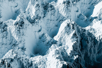 雪山のCG背景素材