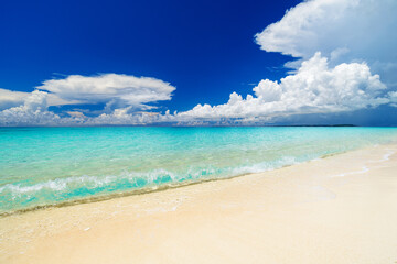 長間浜　沖縄　来間島
